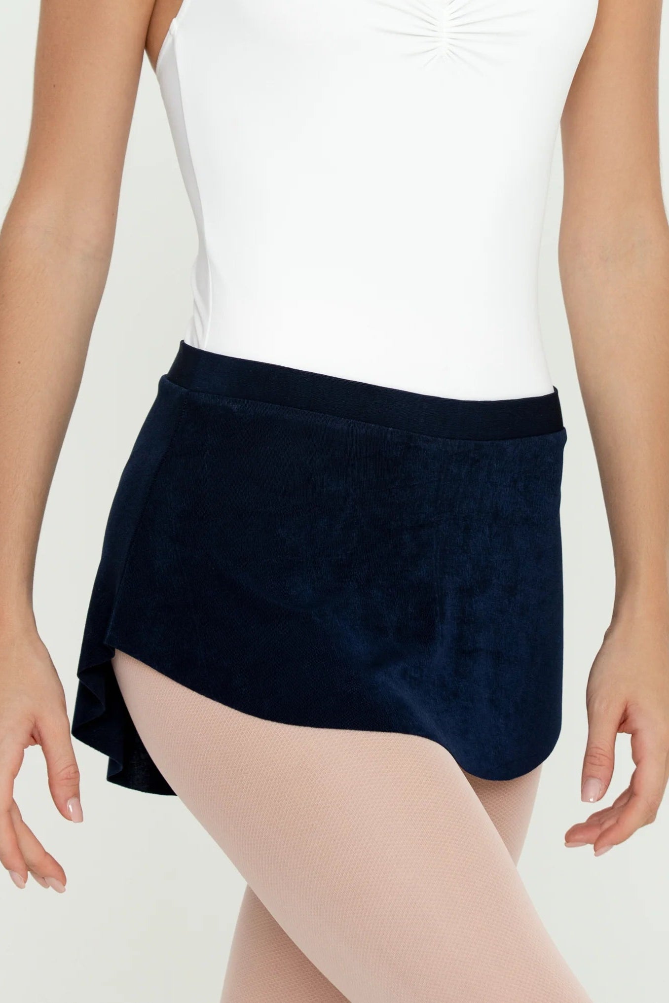 Bullet Pointe Skirt, Navy BPSKIRT
