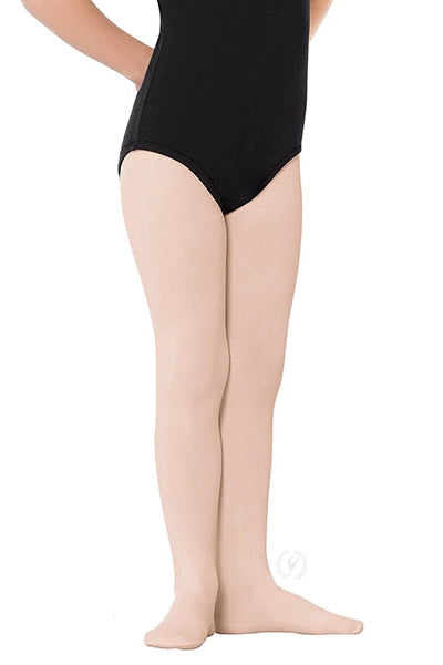 Eurotard Kids TRUE NON-RUN® Microfiber Footed Tights, 215c