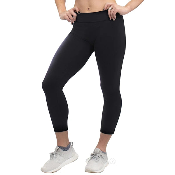 Eurotard Unisex Seamless Microfiber Capri Leggings, 34945