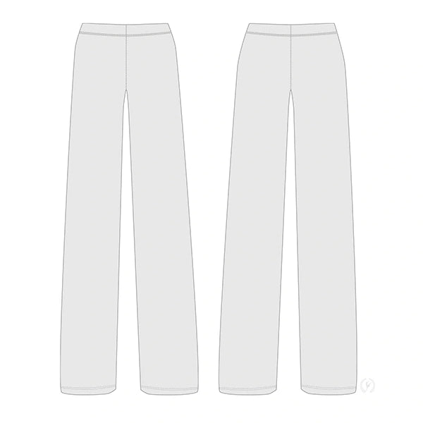 Eurotard Kids Microfiber Mid Rise Jazz Pants, 44555C