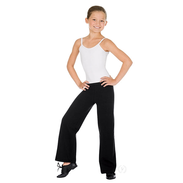 Eurotard Kids Cotton Lycra® Mid Rise Jazz Pants, 46556