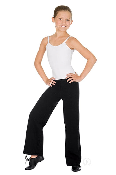 Eurotard Kids Cotton Lycra® Mid Rise Jazz Pants, 46556