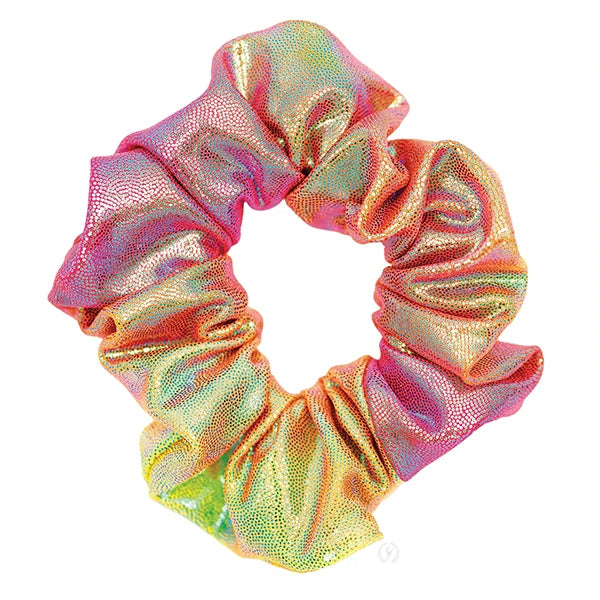 Eurotard Iridescent Splash Hair Scrunchie, 97172