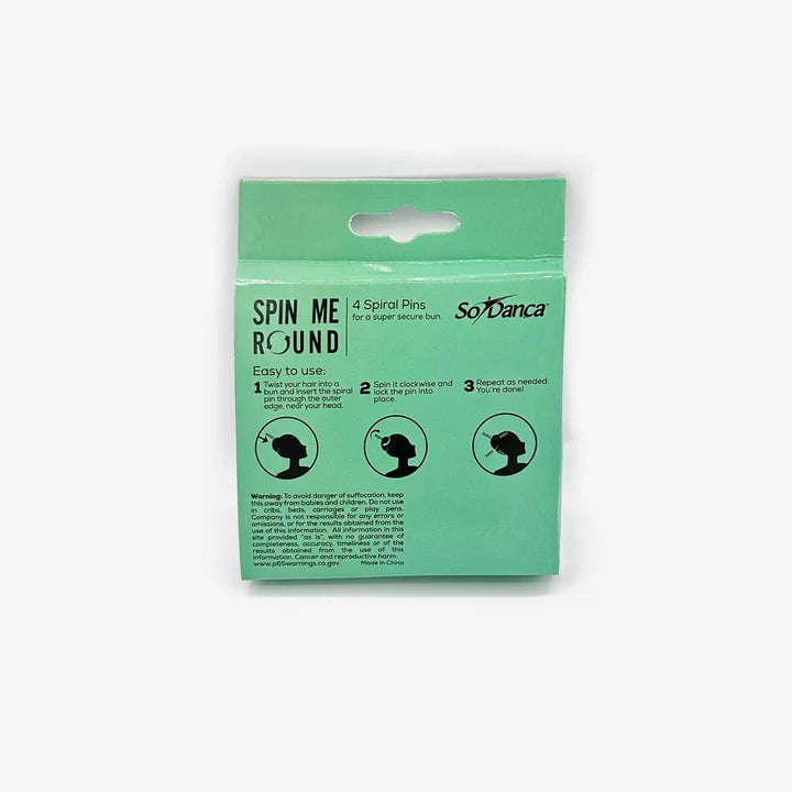 So Danca Spin me Round Spiral Pins, AC56