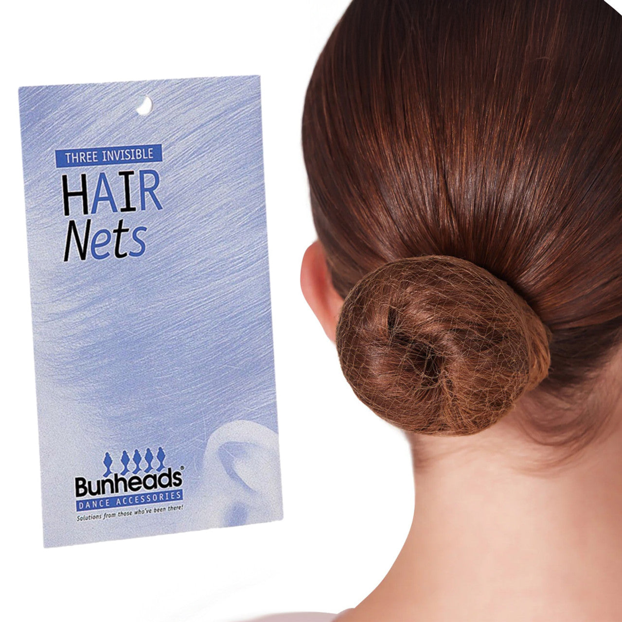 Bunheads Hair Nets, Light Brown BH421