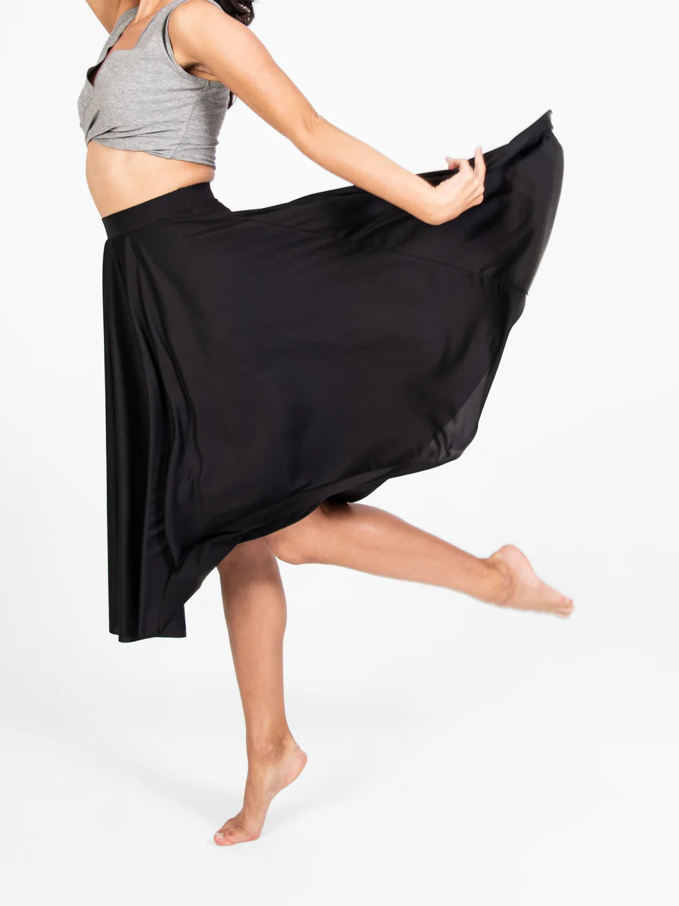 Body Wrappers Adult Character Dance Below-The-Knee Circle Skirt, 511