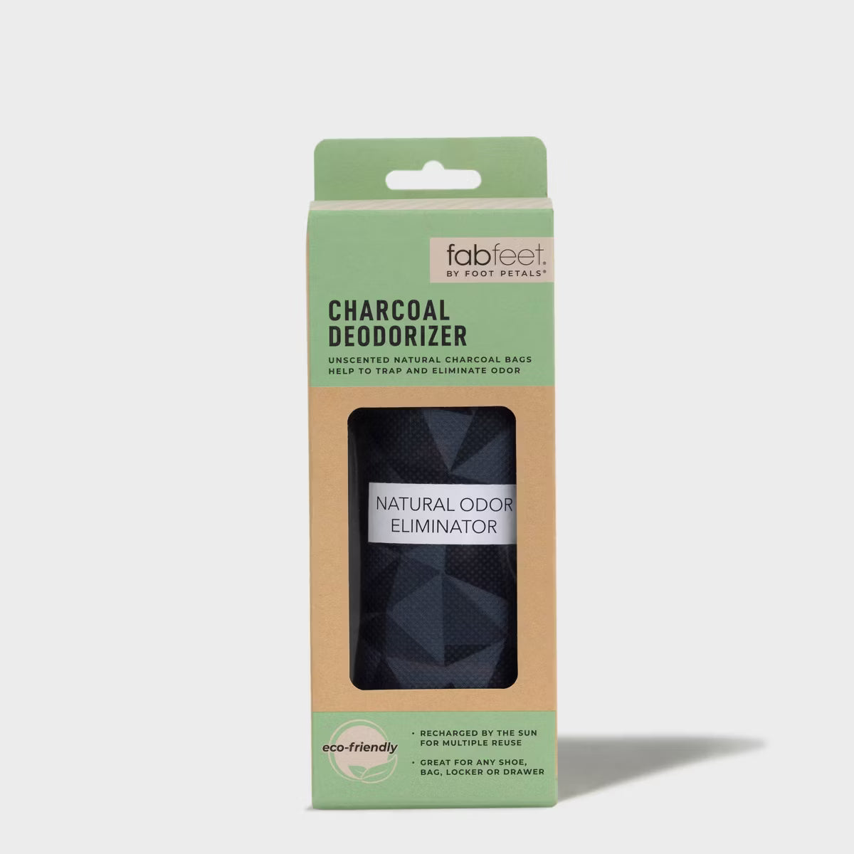 Foot Petals FabFeet Charcoal Deodorizer, 75216