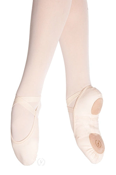 Eurotard Adult Assemblé Split Sole Canvas Ballet Shoe, A1004A