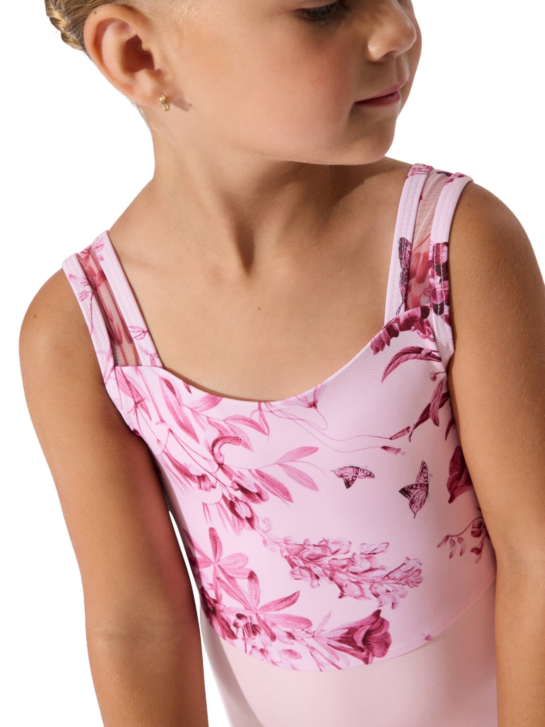 Capezio Fairy Toile Woodland Leo, Pink F12643C