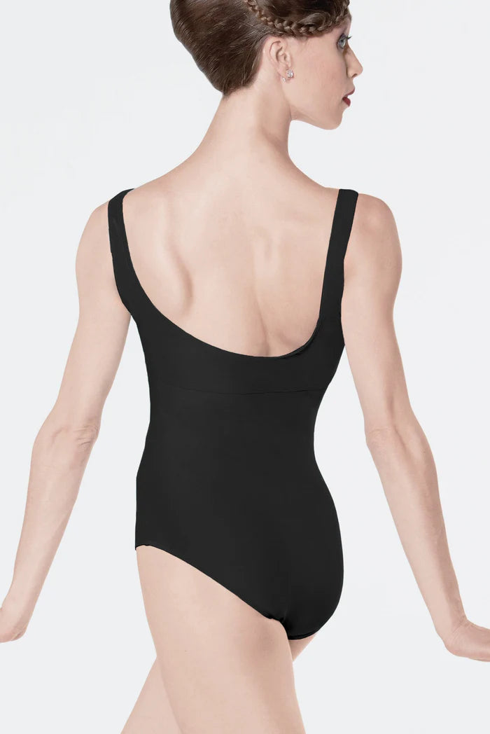 Wear Moi Galate Tank Leotard, Black GAL
