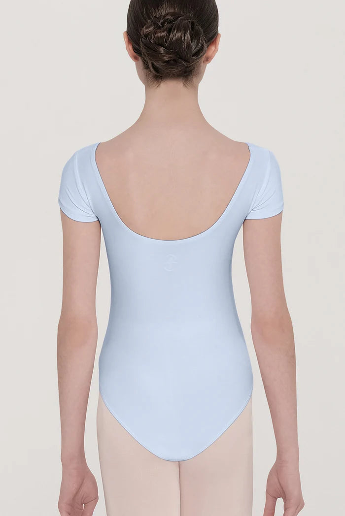 Wear Moi Candide Cap Sleeve Leotard, Sky CANC
