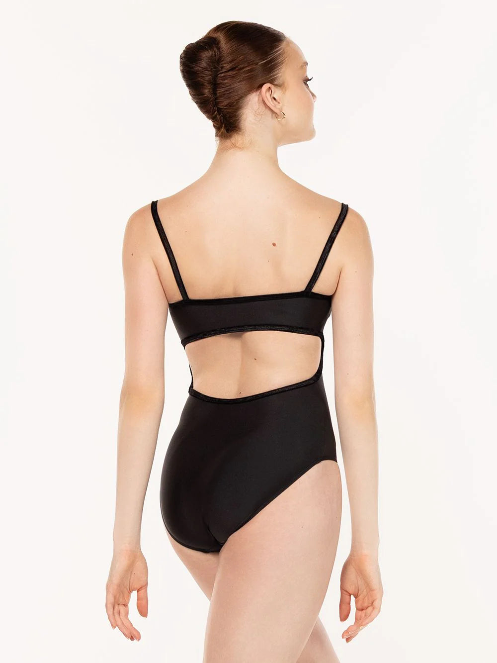 Elevé Dancewear Helena Camisole Leotard, Black