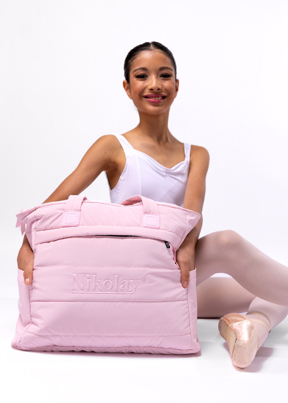 Nikolay Medium Tote Bag with Zipper, BC002BAN