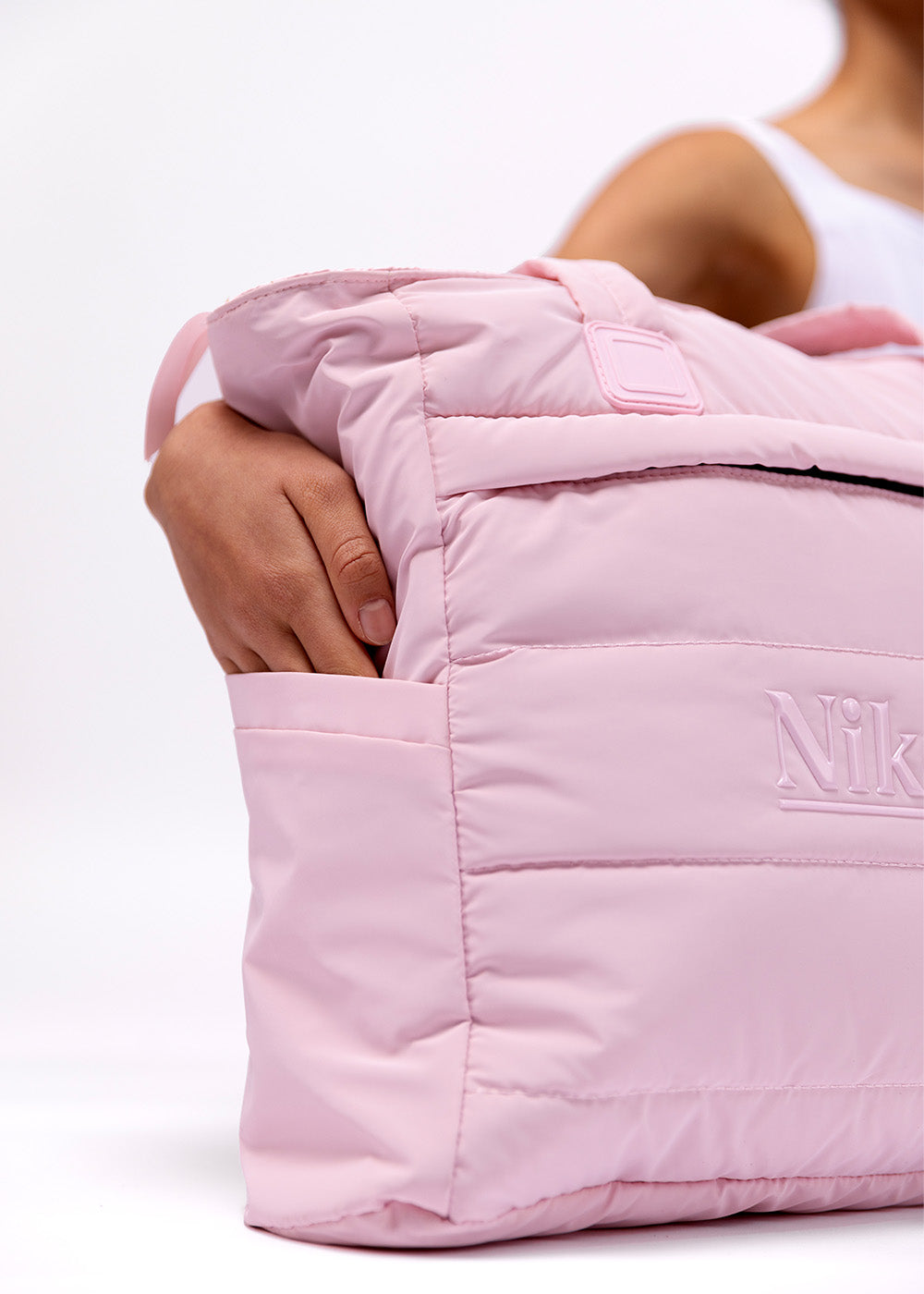 Nikolay Medium Tote Bag with Zipper, BC002BAN