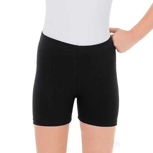 Eurotard Kids Cotton Lycra® Mid-Thigh Shorts, 10262