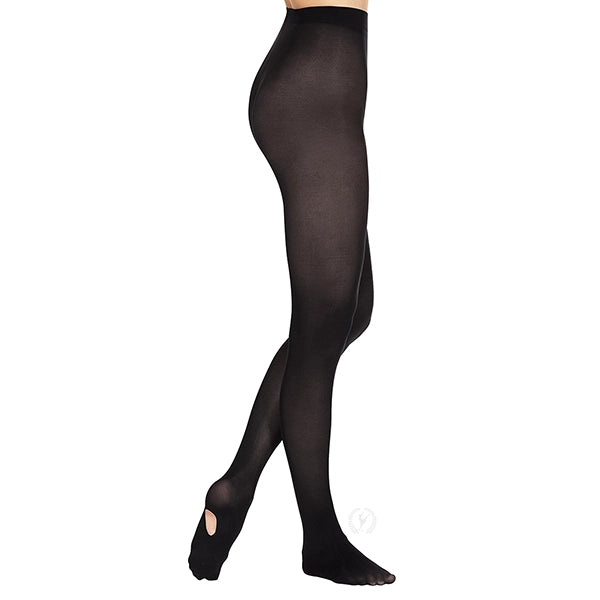 Eurotard Adults TRUE NON-RUN® Microfiber Convertible Tights, 210