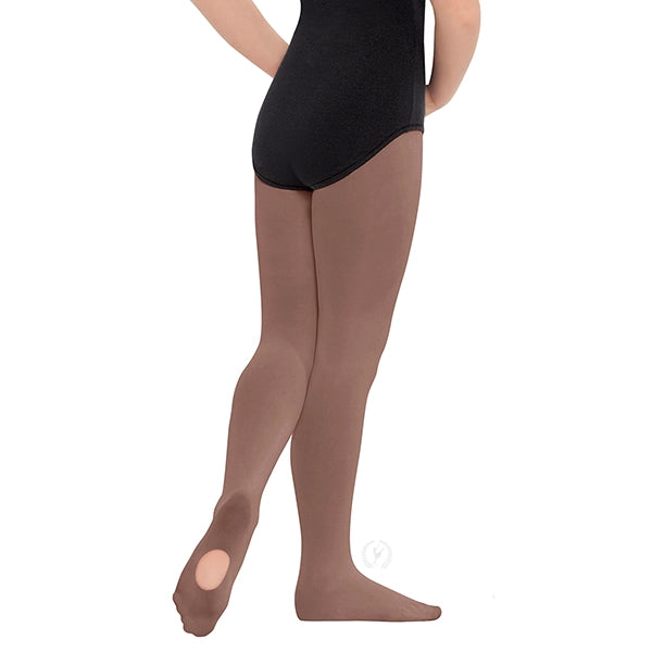 Eurotard Kids TRUE NON-RUN® Microfiber Convertible Tights, 210c