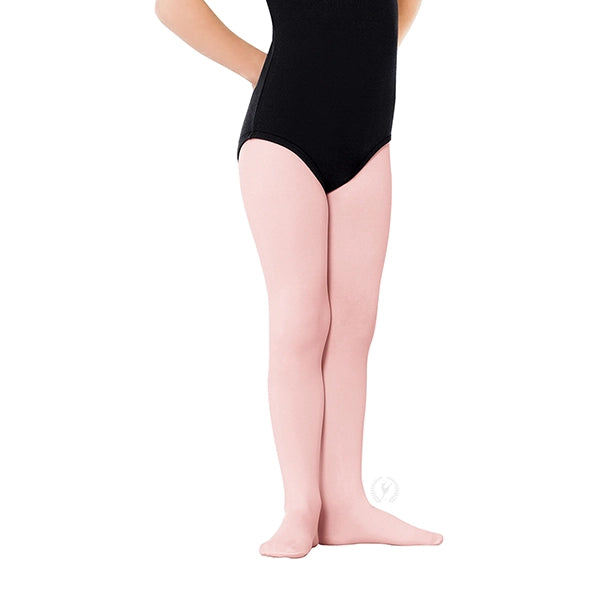 Eurotard Kids TRUE NON-RUN® Microfiber Footed Tights, 215c