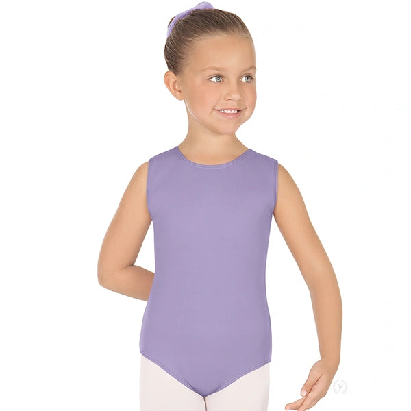 Eurotard Kids Microfiber Tank Leotard, Lilac 4489