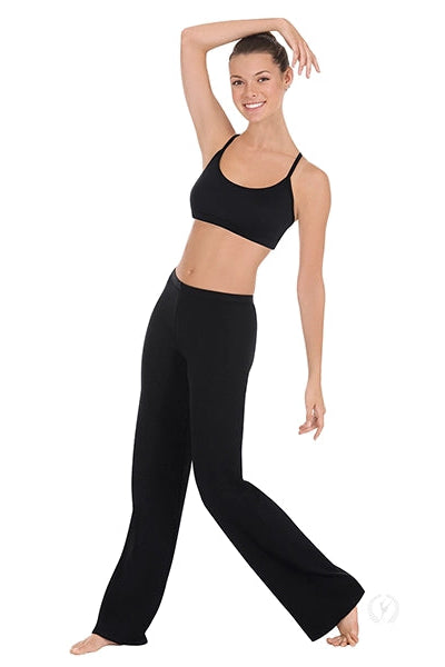 Eurotard Adults Cotton Lycra® Mid Rise Jazz Pants, 46555