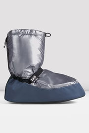 Bloch Adult Metallic Warm Up Booties, Grey Metallic IM009BM