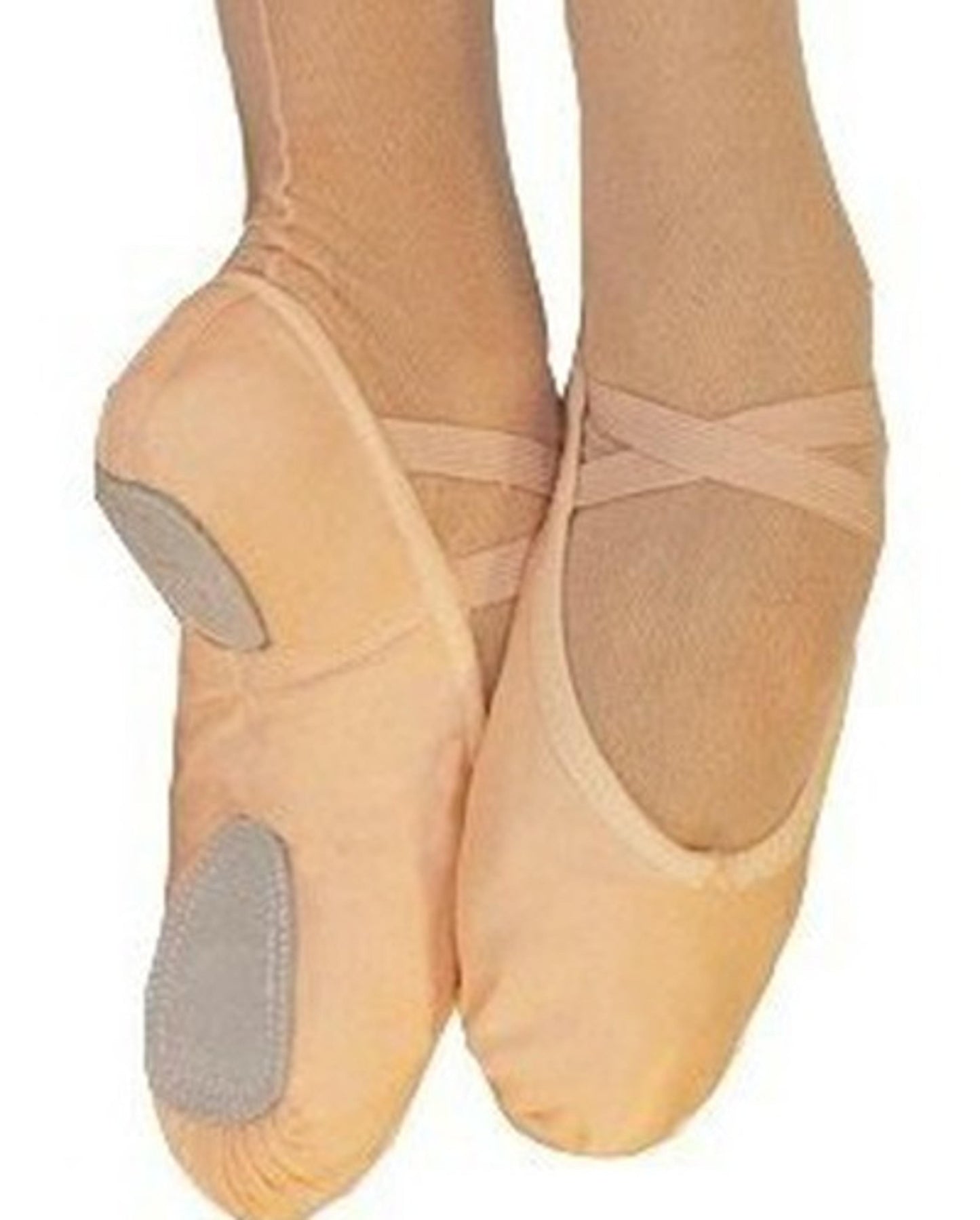 Fuzi Split Sole Canvas Slipper, Pink SSC501