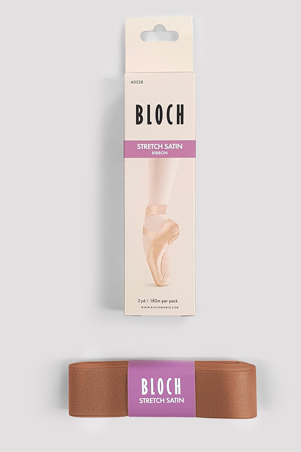 Bloch Stretch Satin Ribbon, A0528
