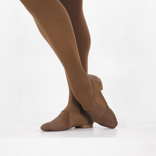 Eurotard Adult Axle Slip On Jazz Shoe, Mocha A2054A