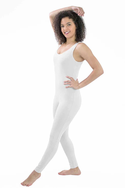 Basic Moves Adult Cotton Blend Tank Unitard, 7102A