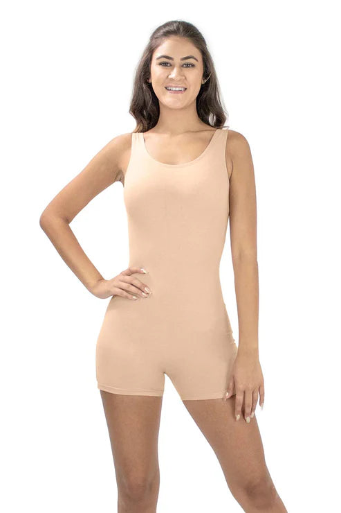 Basic Moves Adult Tank Biketard, 7105