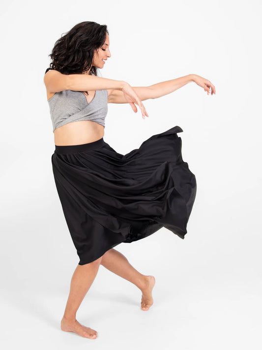 Adult Character Dance Below-The-Knee Circle Skirt, 511