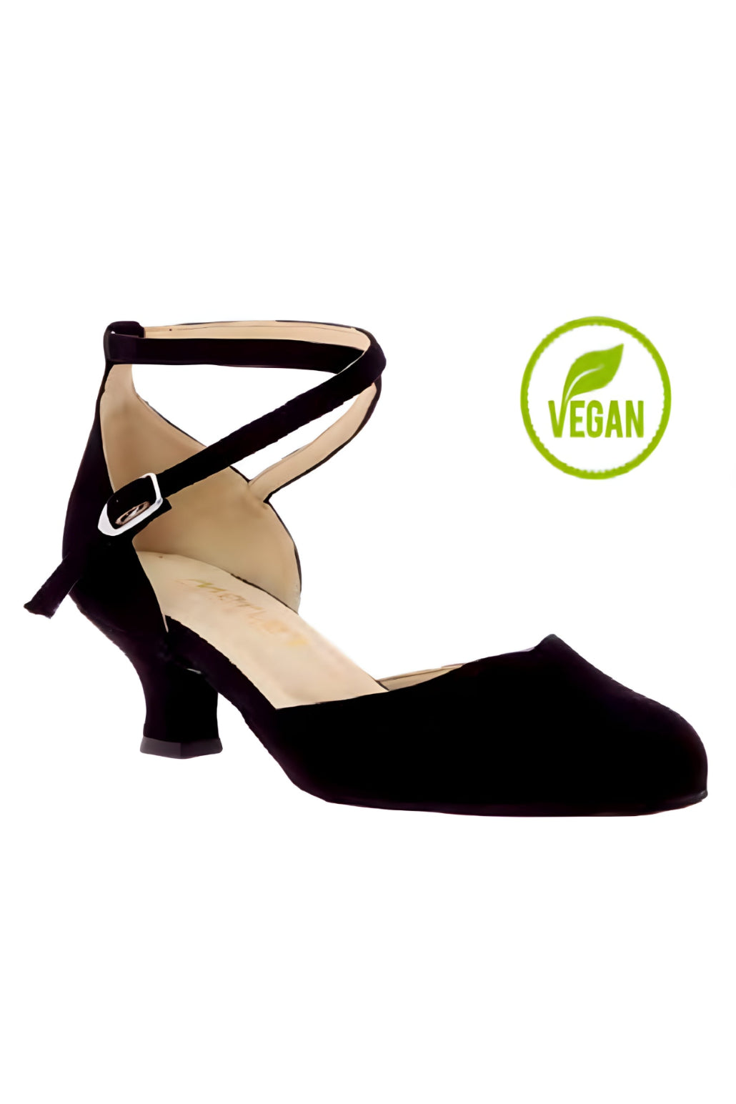 Merlet BADIE Vegan Ballroom Shoe, Black