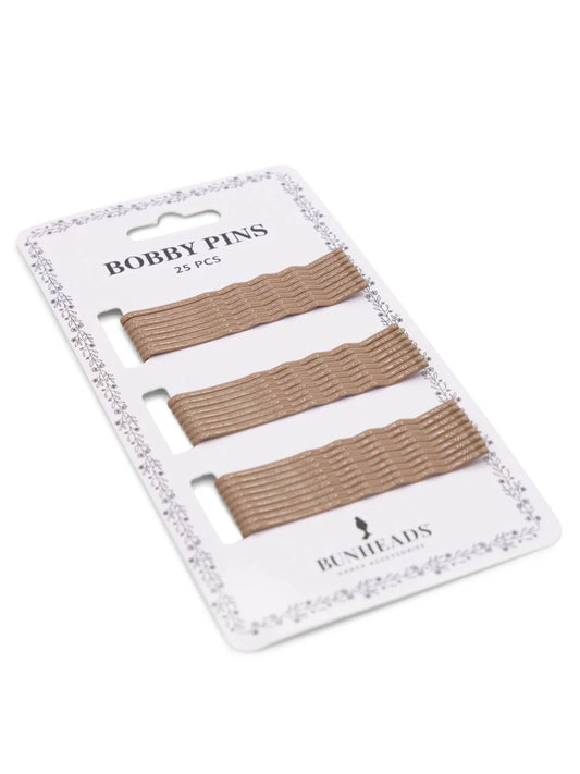 Bunheads Bobby Pins, Light Brown BH447