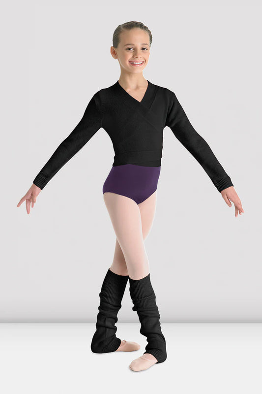 Bloch Kids Ella Cross Over Cardigan, CZ0999