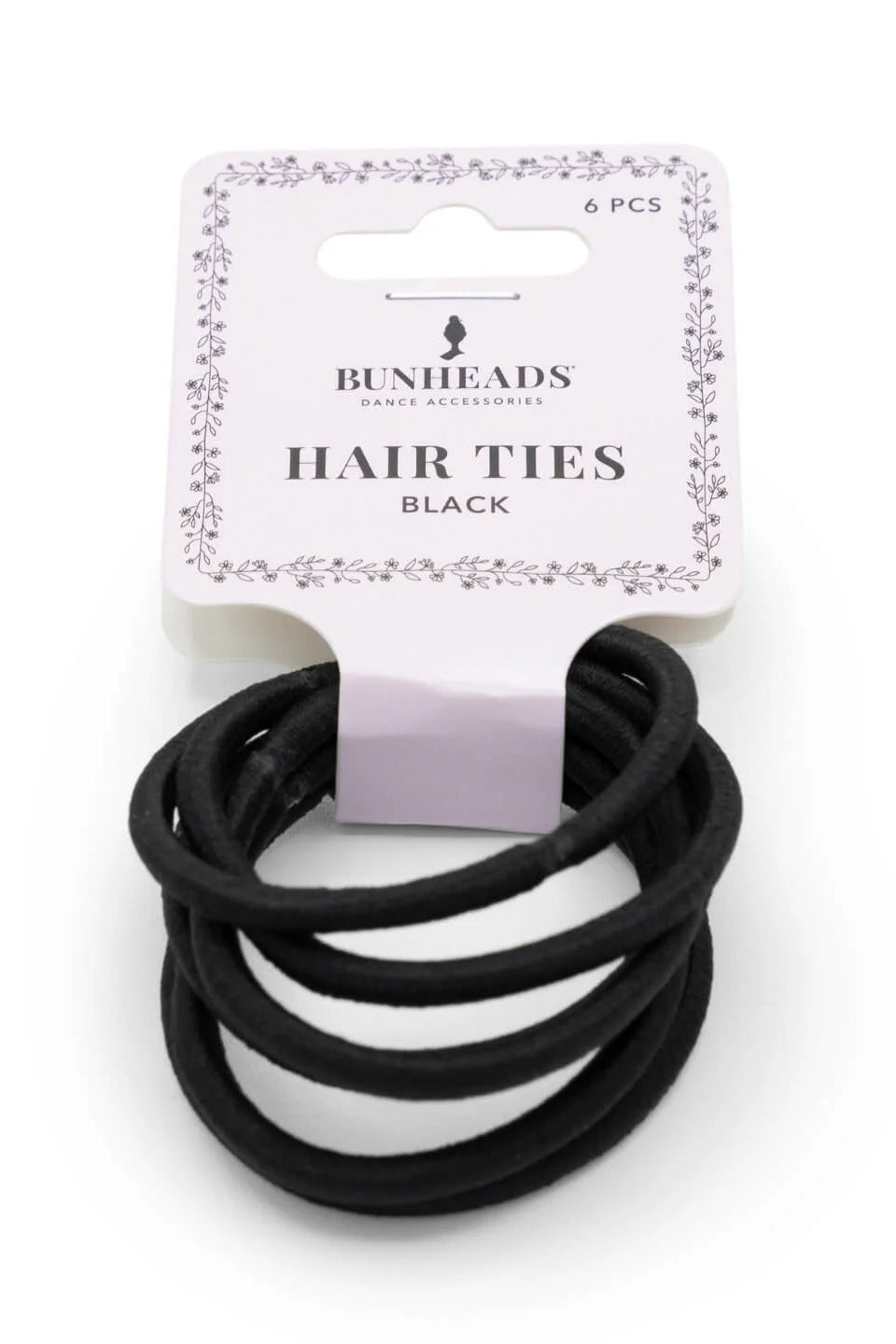 Bunheads Hair Ties, Black BH1511