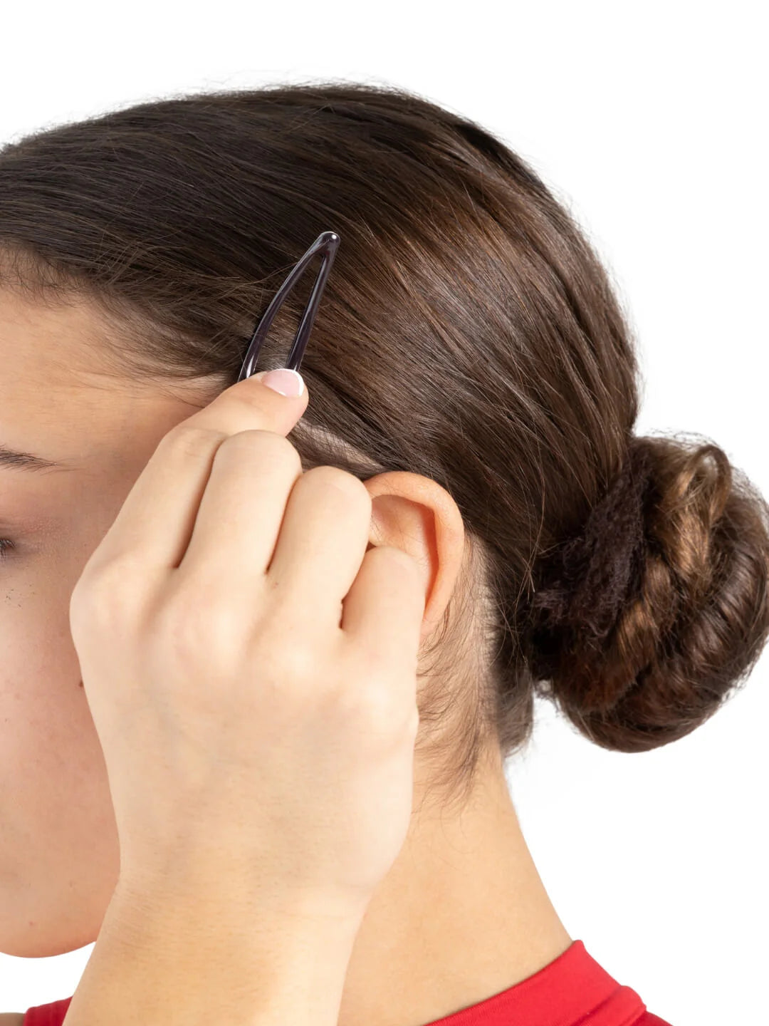 Bunheads Snap Clips, Dark Brown BH1514