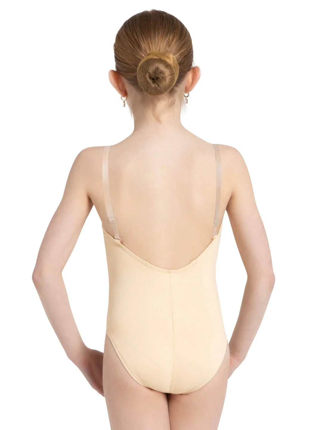 Capezio Camisole Leotard w/ Clear Transition Straps - Girls, 3532C