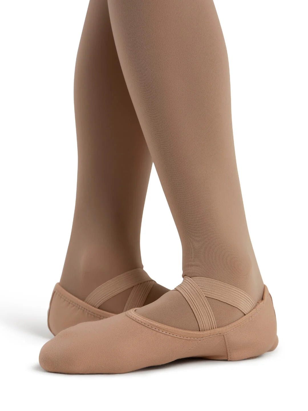 Capezio Hanami Canvas Slipper, Nude 2037C