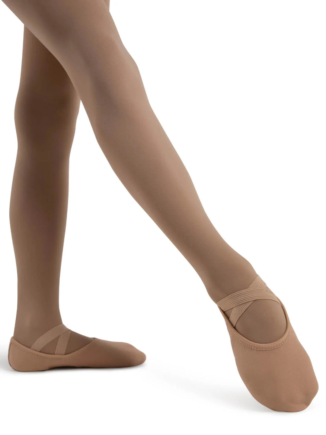 Capezio Hanami Canvas Slipper, Nude 2037C