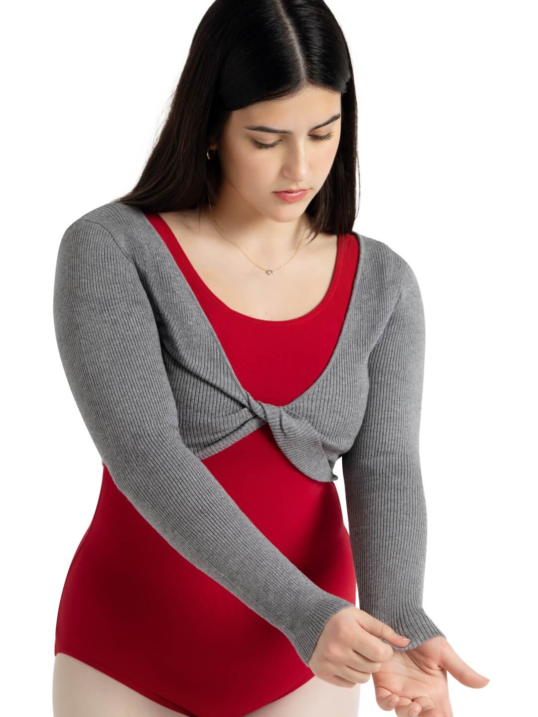 Capezio Shrug with Faux Knot, CK10975W