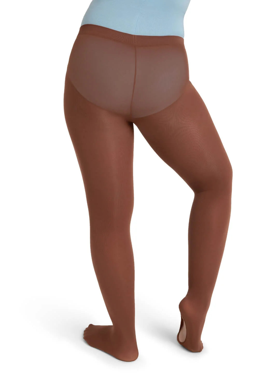 Capezio Ultra Soft Self Knit Waistband Transition® Tight - Girls, 1916C