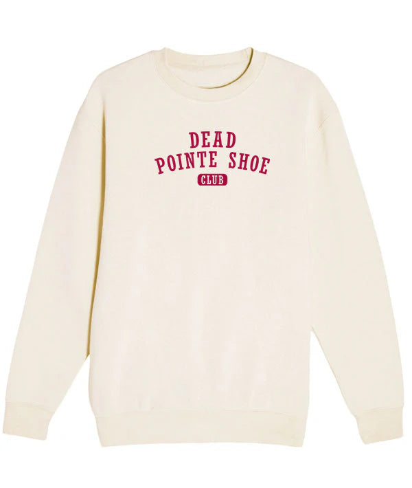 Covet Dance Dead Pointe Shoe Club Crewneck, DPC-SS