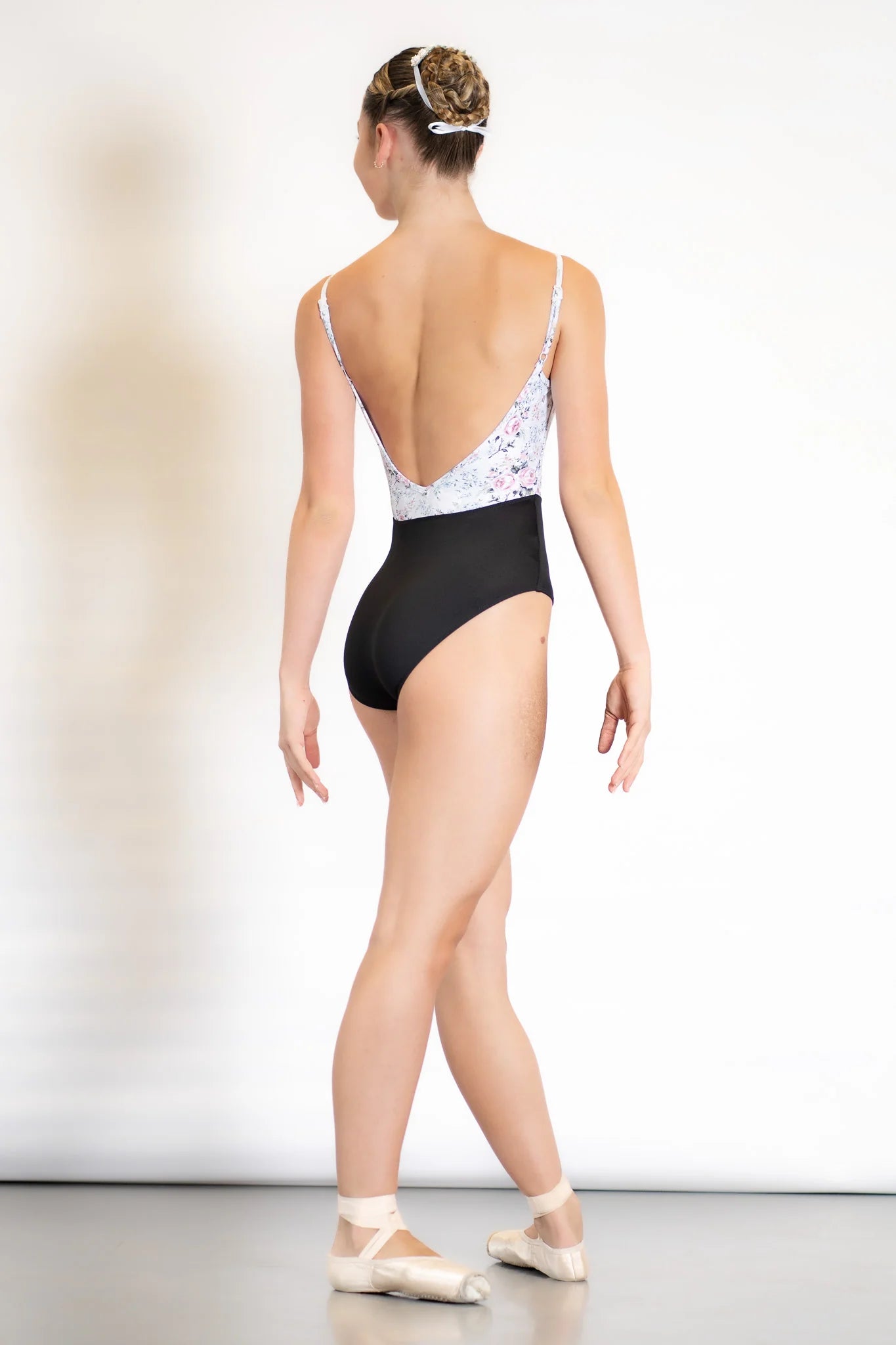 Danse De Paris Demi Jardin Camisole Leotard, Lilas Ebony L0112L