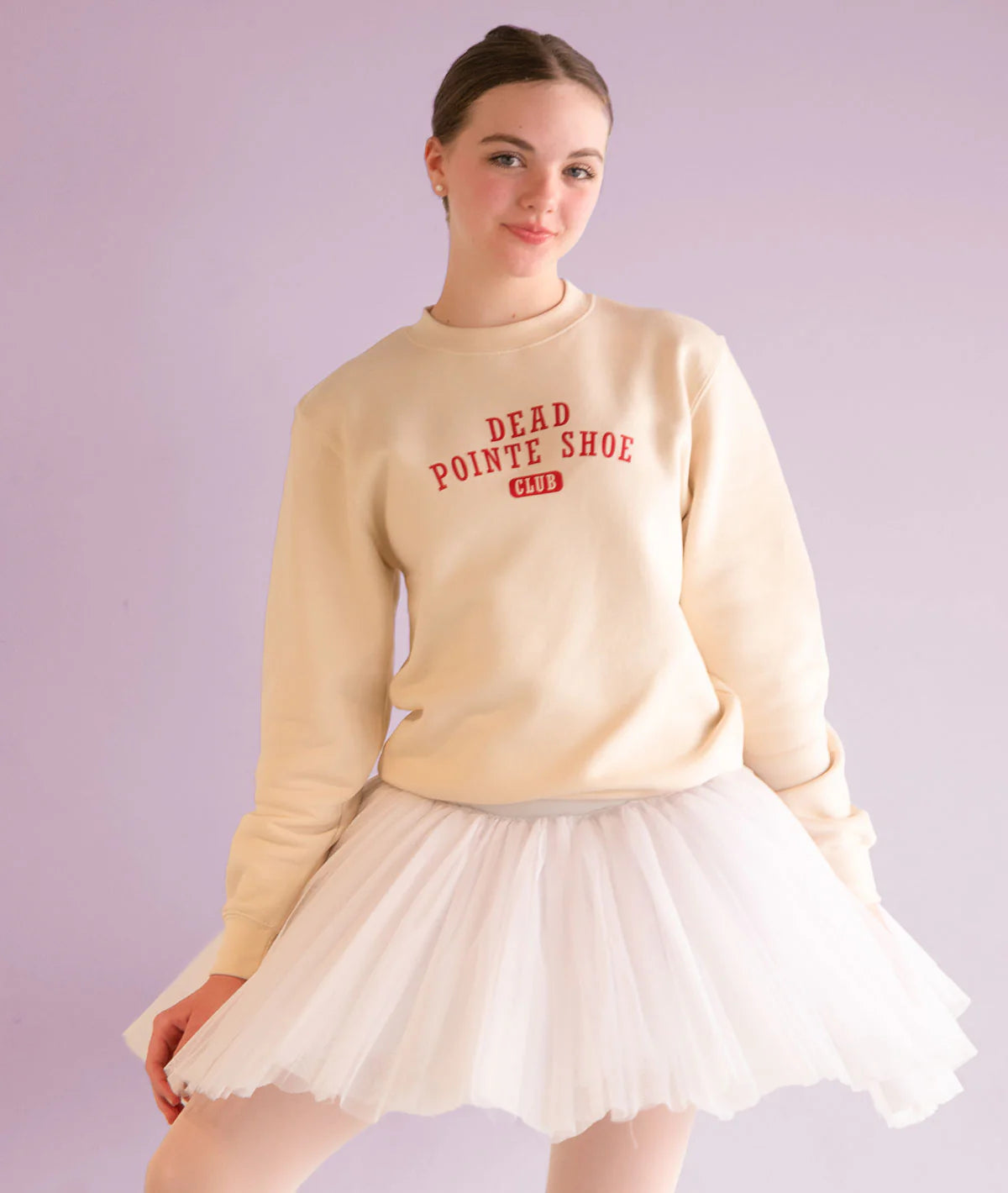 Covet Dance Dead Pointe Shoe Club Crewneck, DPC-SS