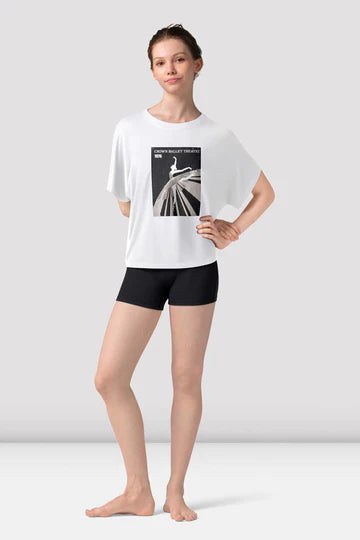 Bloch Adults Mirella Zephyr Graphic Top, M30003L