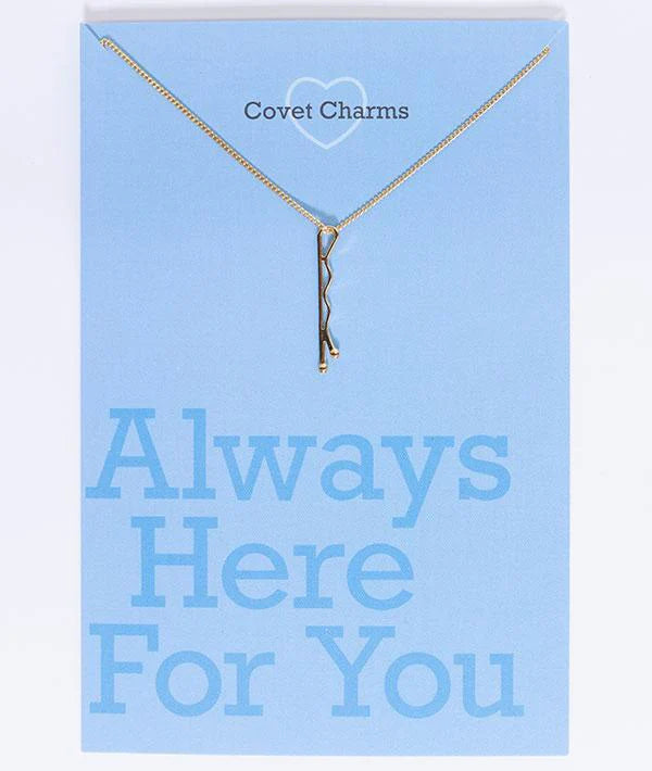 Covet Dance Bobby Pin Necklace, BP-NKLC