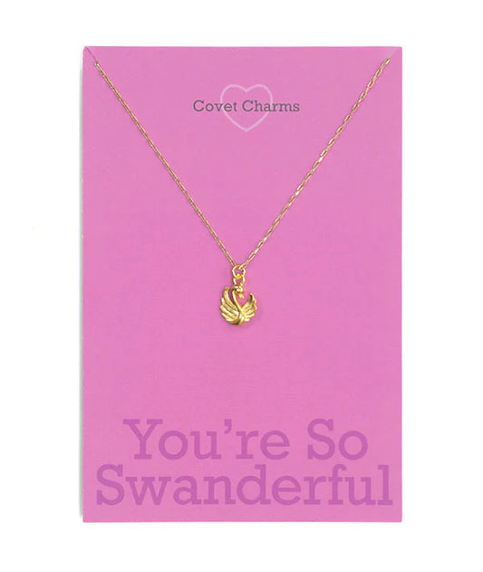Covet Dance You're So Swanderful Necklace, YSS-NKLC