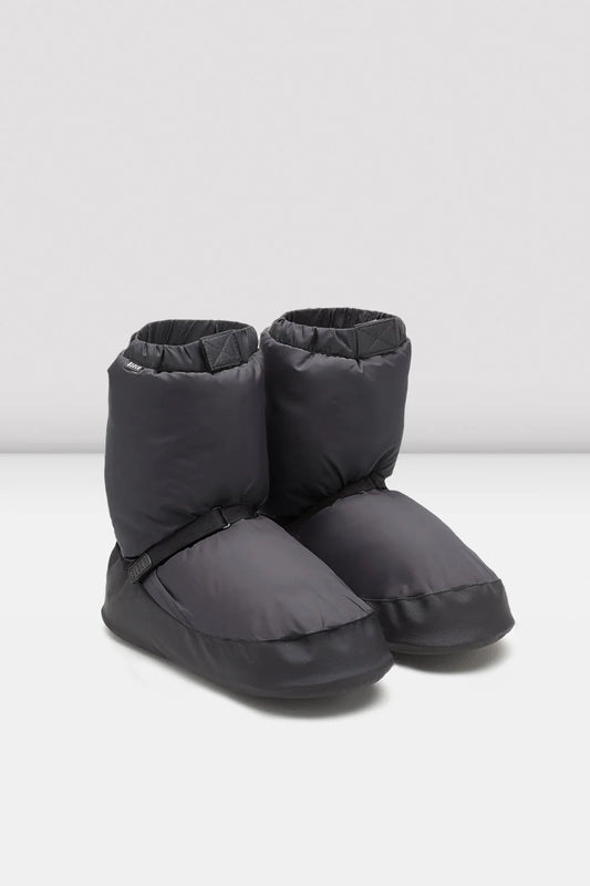 Bloch Adult Warm Up Booties, Charcoal IM009