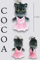AK Dancewear Motleyville Plush Doll Charm Keychain – Cocoa