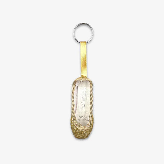 So Danca Mini Glitter Pointe Shoe Keychain, KC40G